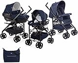 Chicco Trio Sprint Carrito de Bebé 3 Piezas con Sistema de Viaje...
