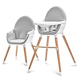 kk Kinderkraft FINI Trona bebé 2 en 1, Silla Infantil, Portatil,...