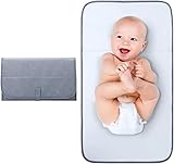 Lekebaby Portátil Cambiador Plegable, Cambiador Portátil de...